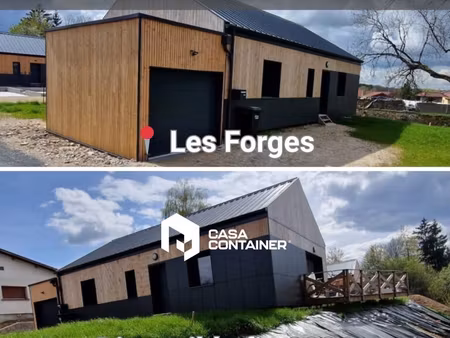 vente maison 6 pièces  125.00m²  les forges