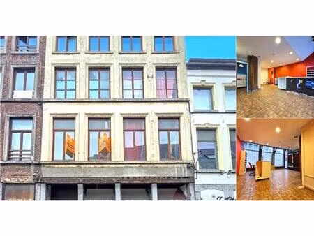 surface commerciale à vendre à rue des juifs 20-22 mons (vbe07101)