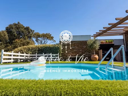 vente maison 4 pièces 101m2 bormes-les-mimosas 83230 - 759000 € - surface privée