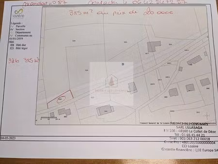 petit terrain constructible