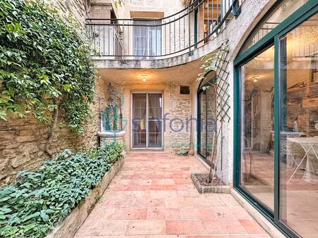 maison de village de caractère avec patio  balcon et stationnement gallargues-le-montueux