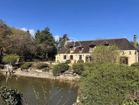 tannere-en-pussaye- yonne – longère avec étang privé et 3 ha à vendre.