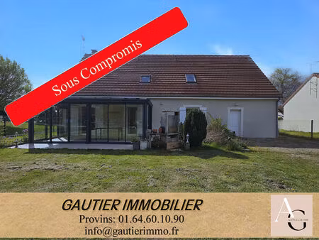 maison 141 m2 - 5 chambres sur 1800 m² de terrain plat et clos
