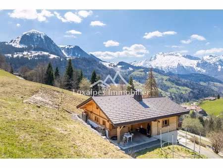 vente chalet 7 pièces 132.83 m² à manigod (74230)  1 092 000 €