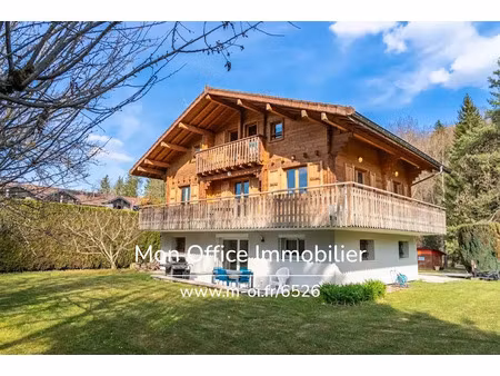 vente chalet 5 pièces 130 m² à saint-martin-bellevue (74370)  760 000 €