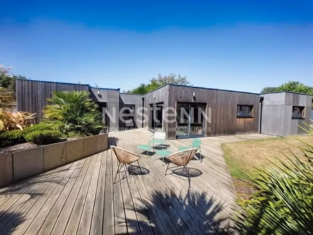 maison contemporaine plain-pied - 5 pièces - plouha (22580)