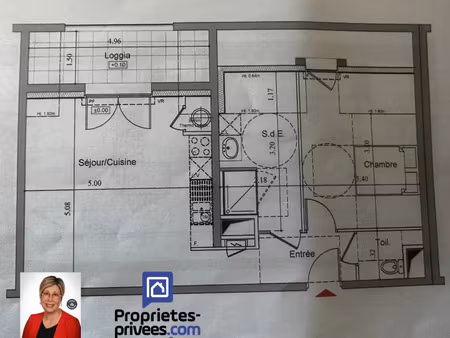 vente appartement 2 pièces 49 m² dol-de-bretagne (35120)