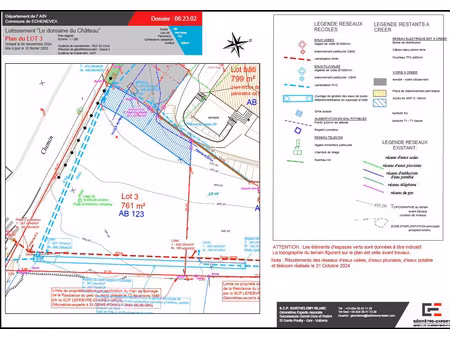 vente terrain échenevex (01170)