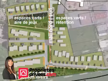 terrain constructible et viabilisé mably 465 m2
