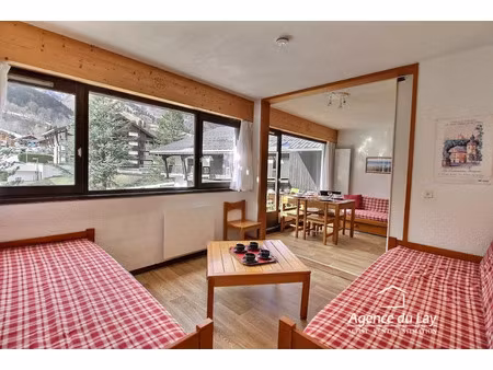 vente appartement 2 pièces 37 m² à les contamines-montjoie (74170)  235 000 €