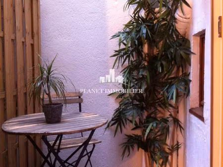 location studio meuble avec mezzanine sur cannes -