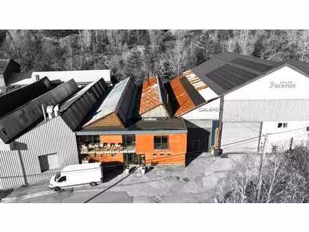 entrepot/atelier de 500m² + habitation/bureaux de 120m²