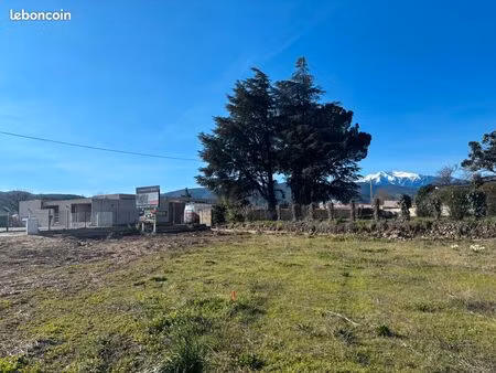 terrains à batir ille sur tet