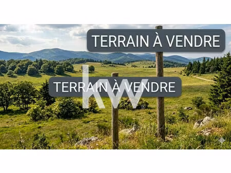 terrain constructible à vendre  07 a 05 ca - unieux 42240