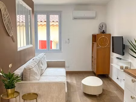 superbe studio meublé et rénové - port de l'estaque