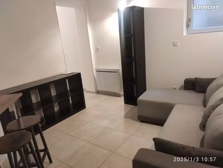 studio meublé 22m2