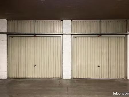 box garage 17m2 sous-sol sécurisé
