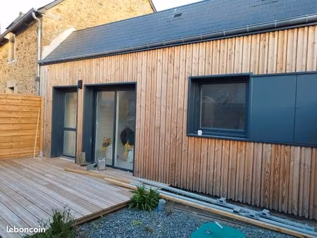 maison mitoyenne avec extérieur