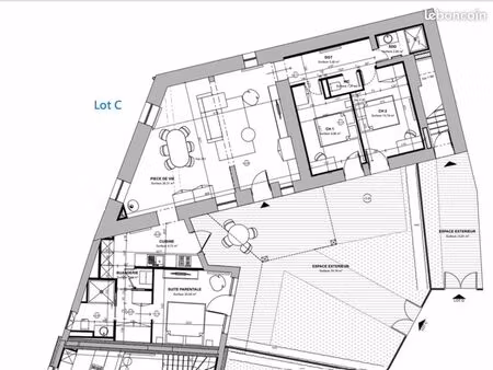 appartement 4 pièces 98 m²