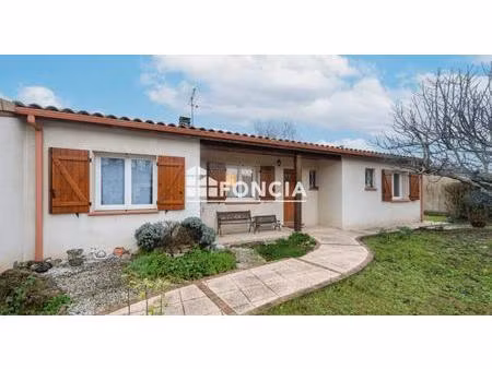 aucamville maison t4 de plain pied avec garage