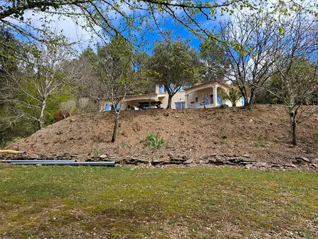 maison contemporaine à vendre à sénéchas - 5 pièces  grand terrain  vue dégagée