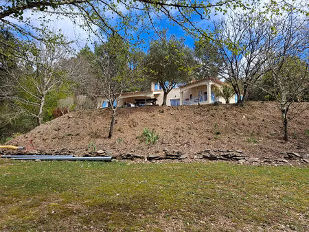 maison contemporaine à vendre à sénéchas - 5 pièces  grand terrain  vue dégagée