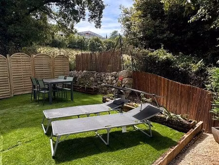 appartement 2 pièces rez de jardin