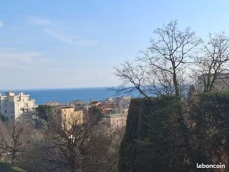 rare. 108m² calme  vue mer proche promenade des anglais