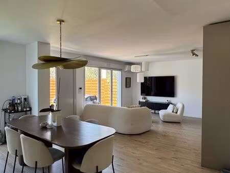 appartement 3p 74 m² avec jardin 100 m² – terrasse travertin – l’abadie