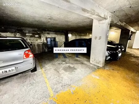 parking/box 12 m² paris