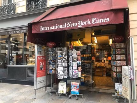 fond de commerce 25 m² paris 5e