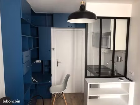 appartement studio rénové 12m² proche canal ourcq