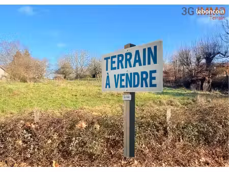 vente | terrain constructible | 1250 m² | châtillon-sur-chalaronne | expo sud