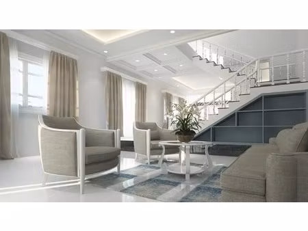 triplex lumineux de 195 75 m² avec spa  patio et terrasse.