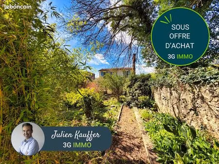 vente | maison | 3p | 2ch | 66 m² | correns | expo sud-est | terrasse · jardin