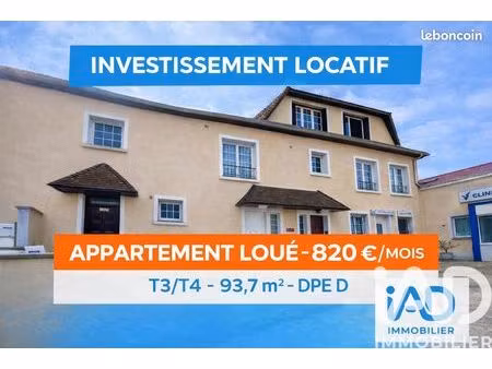 appartement 4 pièces 94 m²