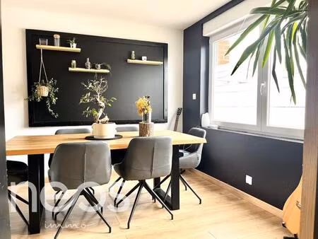 maison rénovée – 90 m² – 3 chambres – jardin – garage – hem