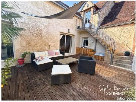 vente | longère | 6p | 4ch | 137.00 m² | charmoy | expo est/sud | terrasse · jardin