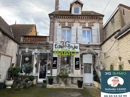 immeuble avec local commercial et appartement spacieux | jardin et terrasse à romilly-sur-