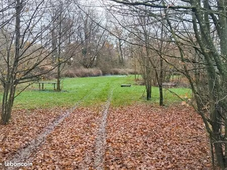 vend terrain loisirs rumigny