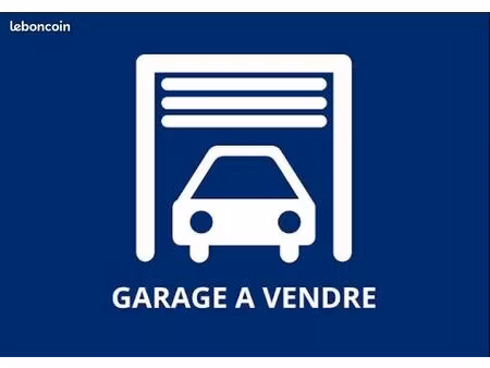 à vendre double garage communicant 2x15m2