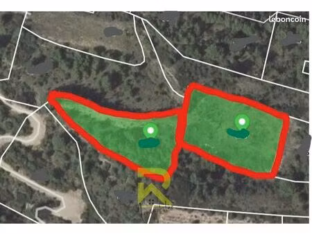 terrain 3650 m² fontcouverte