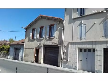 vente local commercial + appartement