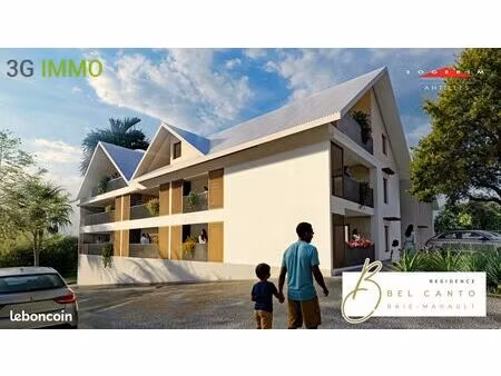 vente | appartement t4 | 4p | 3ch | 83.77 m² | baie-mahault | terrasse · jardin