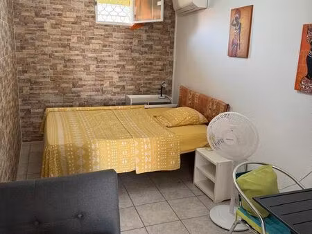 studio chambre avec salle d eau au gosier
