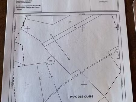 vend deux parcelles de bois