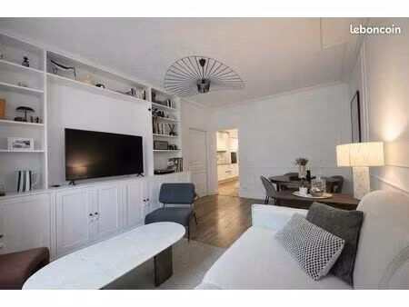 appartement clichy 52m2 - plein centre