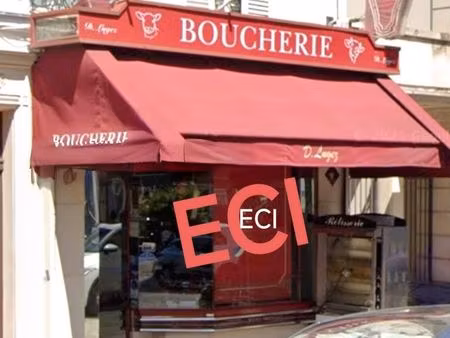 fonds de commerce boucherie 80 m²