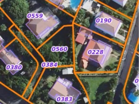 à vendre terrain à bâtir de 522m2 st benoît centre