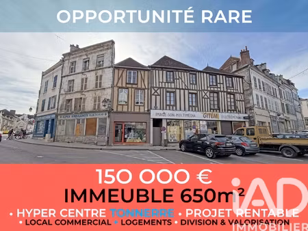 vente immeuble 650 m²